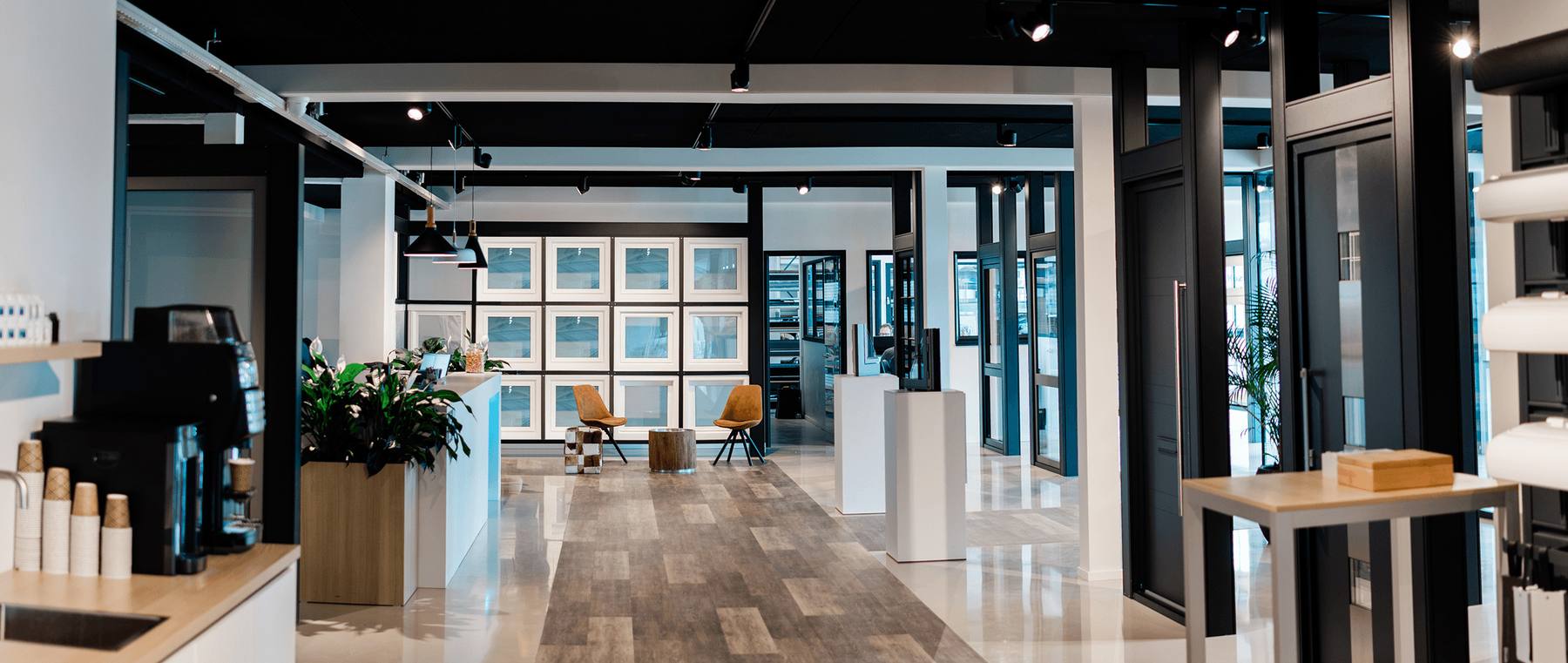Showroom Pronk Kozijnen — lounge